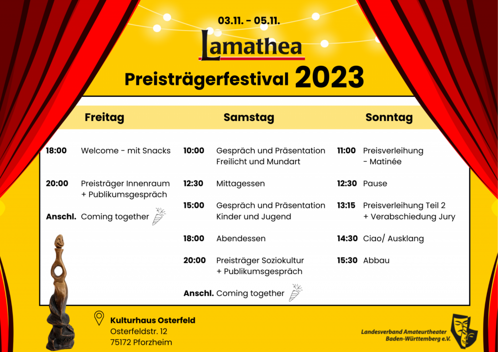 Lamathea-Preisträgerfestival 2023